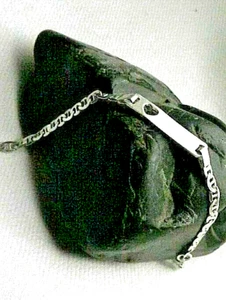 VTG. STERLING SILVER 0.925 women tennis bracelet - Picture 1 of 9