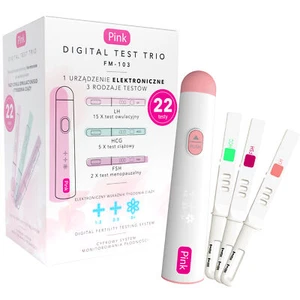 Pink Digital Ovulationstest Trio - HYDREX Fruchtbarkeitssystem 1 Stk - Bild 1 von 7
