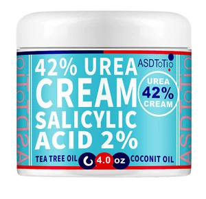 Urea Cream 42% - Premium Urea Foot Cream - with 2% Salicylic Acid, Tea - Picture 1 of 8