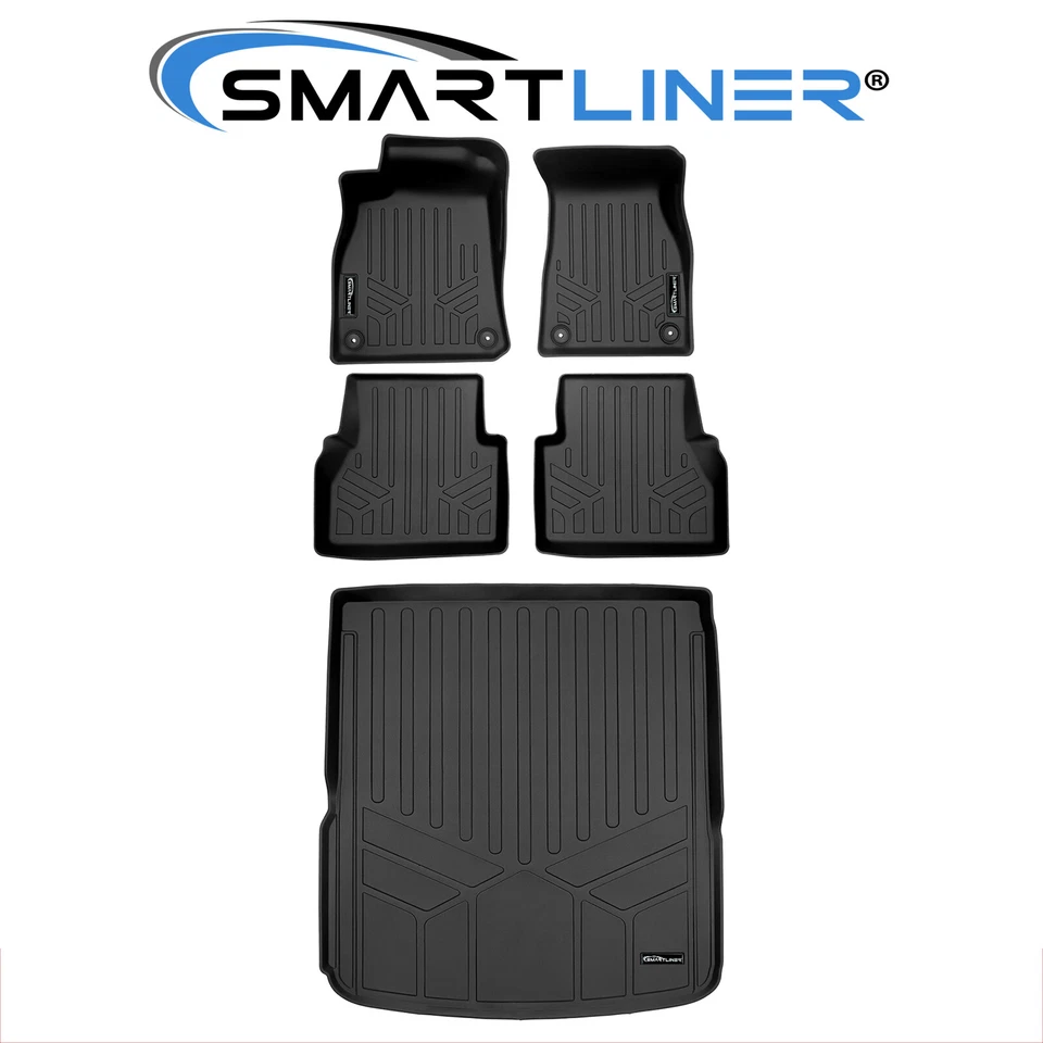SMARTLINER 2 Rows & Cargo Liner For 2020-2025 Audi A6 Allroad & 2021-2025 RS 6 A Foto 1 de 4
