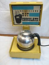 Vintage Whirl-A-Way Hot Chocolate Dispenser Diner Carafe Pot Dispenser Sign