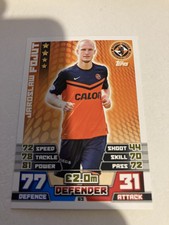 TOPPS  MATCH ATTAX SPFL 2014 - 15  CARD  JAROSLAW FOJUT    DUNDEE UNITED