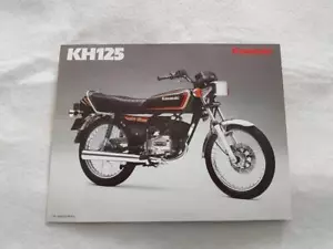 KAWASAKI KH125-K5 Motorcycle Sales Leaflet c1988 #99943-1745 VII-X - Picture 1 of 3