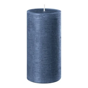 8 candele Venceslao candela rustica a ceppo misura 80 x 70 mm colore zaffiro - Foto 1 di 2