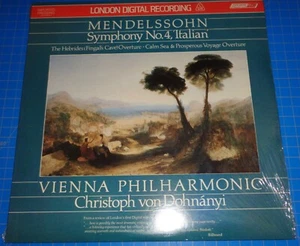 Christoph von Dohnanyi MENDELSSOHN Symphony No.4 London Digital LDR 10003 SEALED - Picture 1 of 2