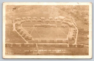 Postkarte Airview Home Of 33rd Infantry Fort Clayton Panamakanal Zone RPPC E33 - Bild 1 von 3