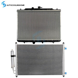 Radiator And AC Condenser For 08-13 Nissan Rogue 14-15 Nissan Rogue Select