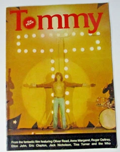Tommy La Película, Programa Oficial de Souvenirs de Cine - 1975 Roger Daltrey, Elton John - Imagen 1 de 4