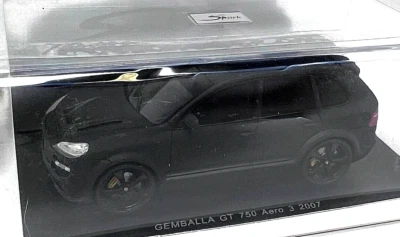 1/43 Spark Porsche Gemballa GT 750 Aero 3 2007 (Matt Black) S0728 (e44) - Image 1 of 4