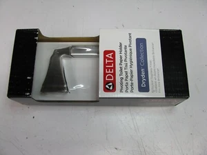 Delta Dryden schwenkbarer Toilettenpapierhalter, brillanter Edelstahl 1288892 - Bild 1 von 3