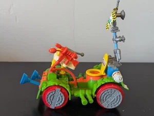 Vintage 1990 Teenage Mutant Ninja Turtles TMNT Toilet Taxi Near Complete - - Picture 1 of 8