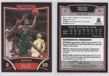 2008-09 Bowman Draft Picks & Stars Chrome Refractor /499 Michael Redd #22