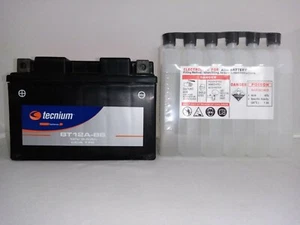BATTERIA HONDA NT V DEAUVILLE 650 1996-1997-1998-1999-2000-2001-2002 YT12A-BS - Foto 1 di 1