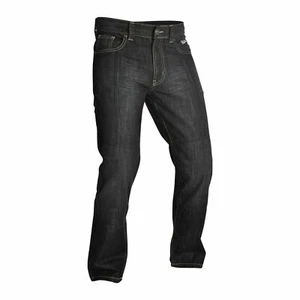 Men's Motorcycle Jeans > Oxford SP-J2 Super Sliderz Armoured Long - Black - Picture 1 of 4