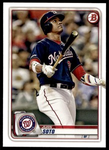 2020 Bowman 10 Juan Soto   Washington Nationals  Baseball Card