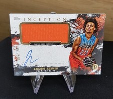 2022 Topps Inception - Overtime Elite - Jalen Lewis - Car Patch /199