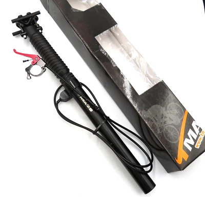 Tija de sillín mecánica TMARS SD-419S 27,2 x 445 mm MTB cuentagotas aleación con control remoto Foto 1 de 4