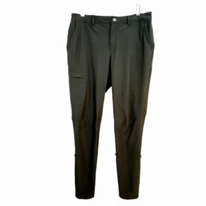 REI CO-OP Hiking Pants Women's Sz 10 Black Cargo Zip Pockets Stretch Regular Fit - Picture 1 of 18