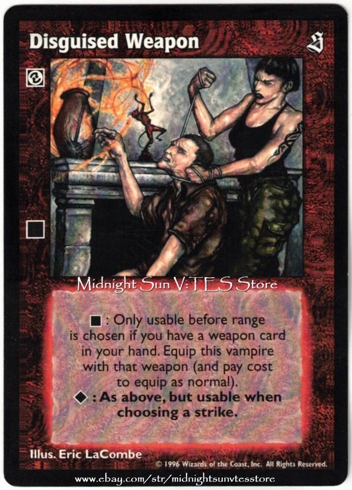 Disguised Weapon The Sabbat V:TES VTES Vampire CCG - Image 1 of 1