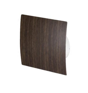 Bad Dunstabzugshaube 100 mm mit Wenge Holzoptik Frontplattenlüfter PEDW - Bild 1 von 6