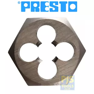 Presto 64400 metric high speed steel hexagon die nut HSS ground thread - Picture 1 of 1