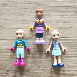 LEGO Friends Minifig Lot Of 3 Amy Emma Andrea Genuine Minifigure No Hair - Picture 1 of 9