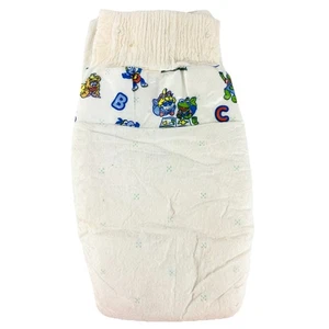Vintage 90s Drypers Kermit Diaper Muppets Sesame Street Small - Picture 1 of 3