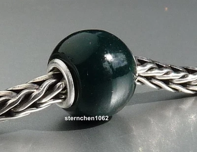 Trollbeads * Runder Grüner Chalzedon * Round Green Chalcedony * 01 * TSTBE-00043 - Bild 1 von 3