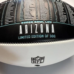 Super Bowl LVII 57 Football Official NFL Licensed Limited Edition of 300 Made - Picture 1 of 5
