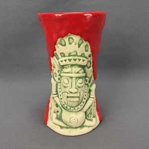 Taza Disney Trader Sam Grog Grotto Krakatoa Tiki 3ª Edición Roja Nueva con Caja - Imagen 1 de 7