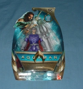 AQUAMAN ORM 6" ACTION FIGURE - MATTEL - 2018 - MOC - Picture 1 of 2