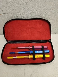 Jonard Tools KR-260 3-teiliges Ausziehwerkzeug-Set mit Lederkoffer, NEU - Bild 1 von 12
