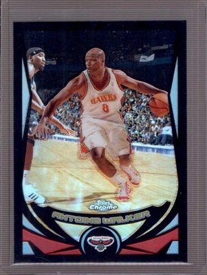 Antoine Walker 2004-05 Topps cromo #131 refractor negro #362/500 Foto 1 de 2