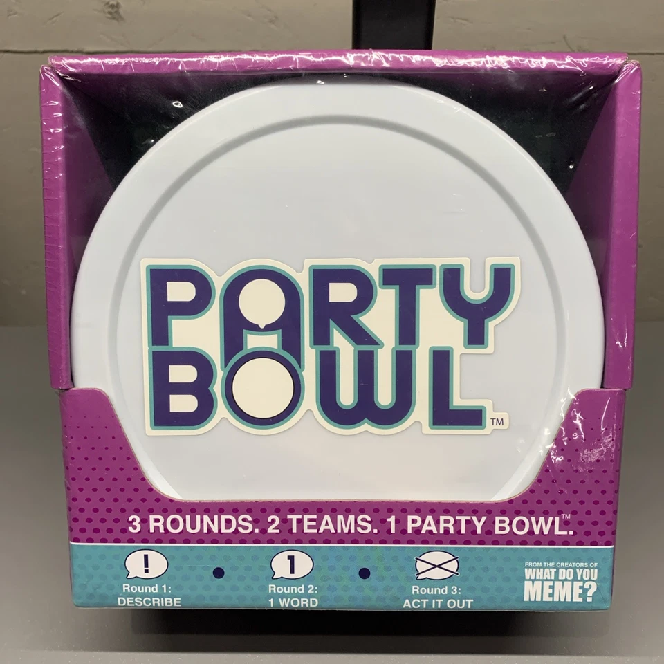 NEW/SEALED Party Bowl What Do You Meme? Memory Card Team Party Game 2019 Rare - Image 1 of 4