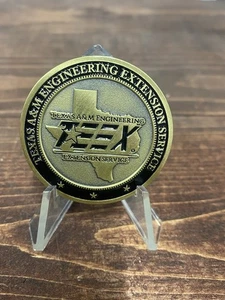 Moneda Desafío Servicio de Protección y Aplicación de la Ley de la Universidad de Texas A&M -Rara - Imagen 1 de 3
