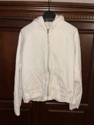 Alexander Wang Hoodie Zip Up Cream White Women's - Image 1 of 4