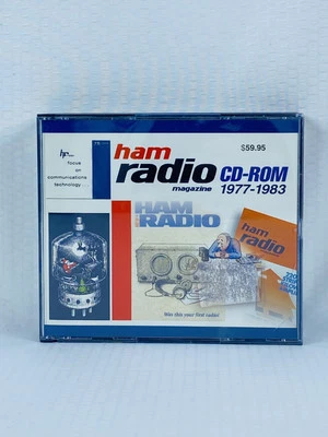 Ham Radio Magazine CD-ROM - 1977-1983 (4 Disc Set) ARRL & CQ - Image 1 of 4