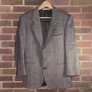 Gr. 35R - Vintage Yves Saint Laurent Woll Blazer Anzugjacke - Bild 1 von 15