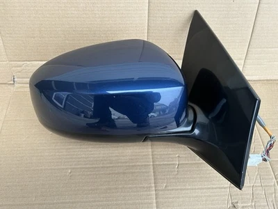 Nissan Murano Z51 MK2 Wing Mirror Right Driver RHD 11 Pin Power Folding Blue - Image 1 of 4