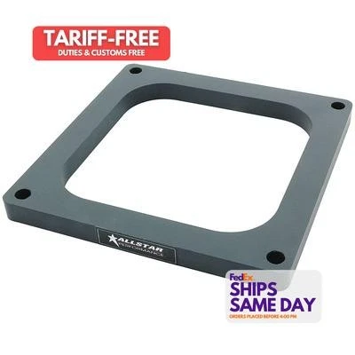 Allstar ALL25990, One Gray Plastic Carb Spacer 4500 Open .500In Performance Part - Image 1 of 4