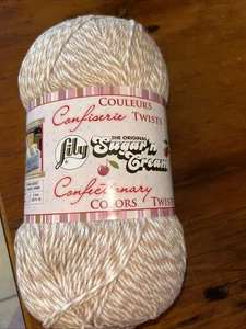 Lily Sugar'n NEW Cream Cotton Yarn, Confectionary Milk Chocolate 12oz/603 yds - Picture 1 of 5