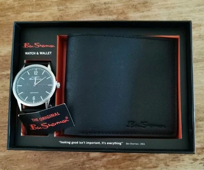 Ben Sherman Watch And black Wallet Christmas present  - Image 1 of 4