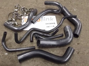 Cooling Hose set with clips Mazda MX-5 1.6 mk1 89-98 full kit 9 rubber hoses MX5 - Picture 1 of 2