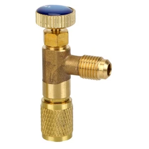 2Pcs Charging Hose Flow Control Valve R22 Retention Control Valve 1 Set ✨  - Picture 1 of 5