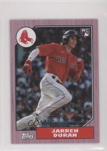 2022 Topps Mini 1987 Topps Baseball Pink /25 Jarren Duran #78B-12 Rookie RC