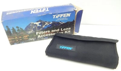 2D Tiffen Camera Lens Filters Kit w/ Pouch Box - Image 1 of 4
