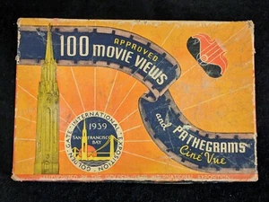 1939 Golden Gate Int'l Exposition Souvenir films in original Box NO VIEWER - Picture 1 of 6