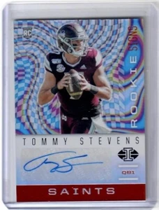Tarjeta automática naranja Illusions Tommy Stevens Rookie Signs 2020 New Orleans Saints - Imagen 1 de 2