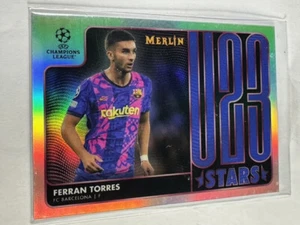 Topps Champions League Merlin Chrome 21/22 U23 Stars FC Barcelina Ferran Torres - Bild 1 von 1