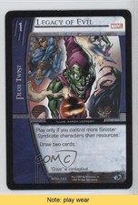 2007 VS System Marvel Team-Up Legacy of Evil #MTU-123 READ 0l2
